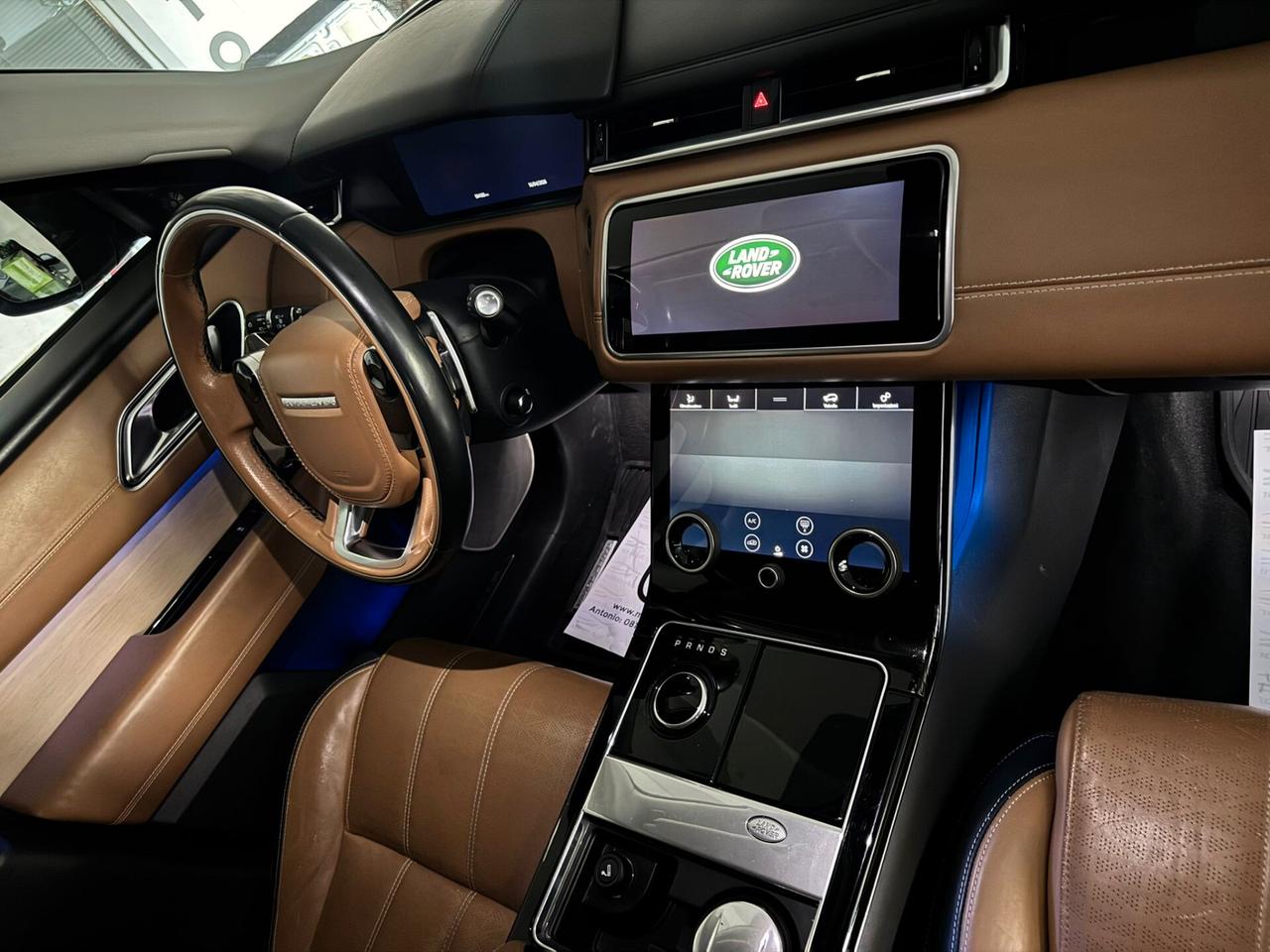 Land Rover Range Velar 3.0 V6 SD6 300 CV SE- TV Posteriori Tagliandi certificati Land - Auto Full