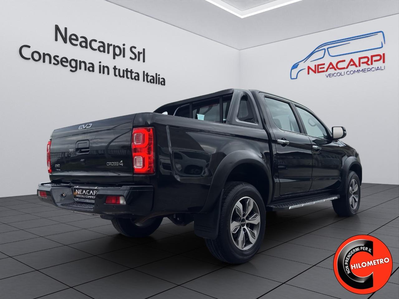 Evo Cross4 2.0 TURBO DIESEL (4WD-4X4)136 CV DOPPIA CABINA CASSONE N1 AUTOCARRO 5 POSTI-DIURNI LEED-