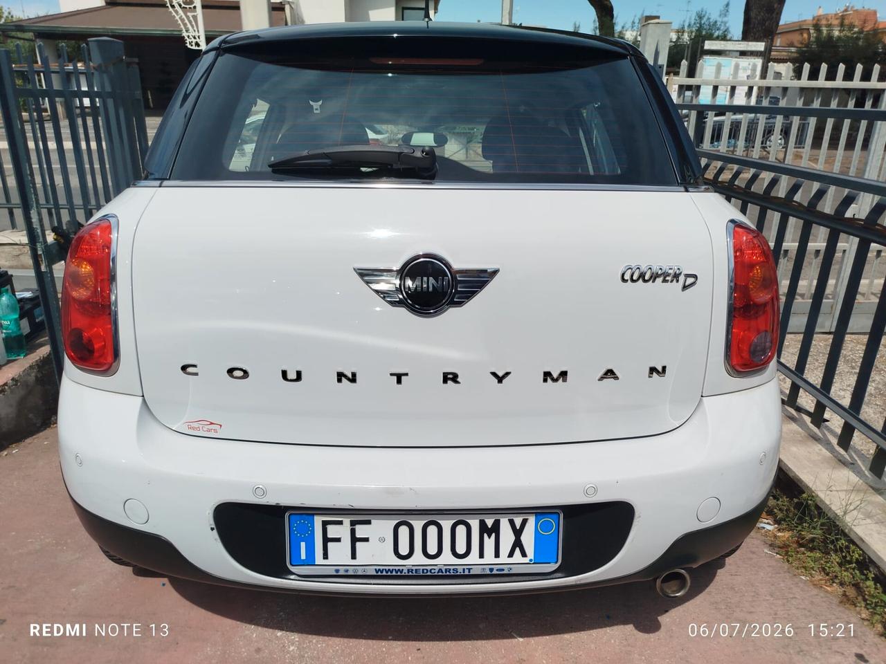 COUNTRYMAN COOPER D AUTOMATICA *PREZZO VERO* EURO 6 - KM CERTI