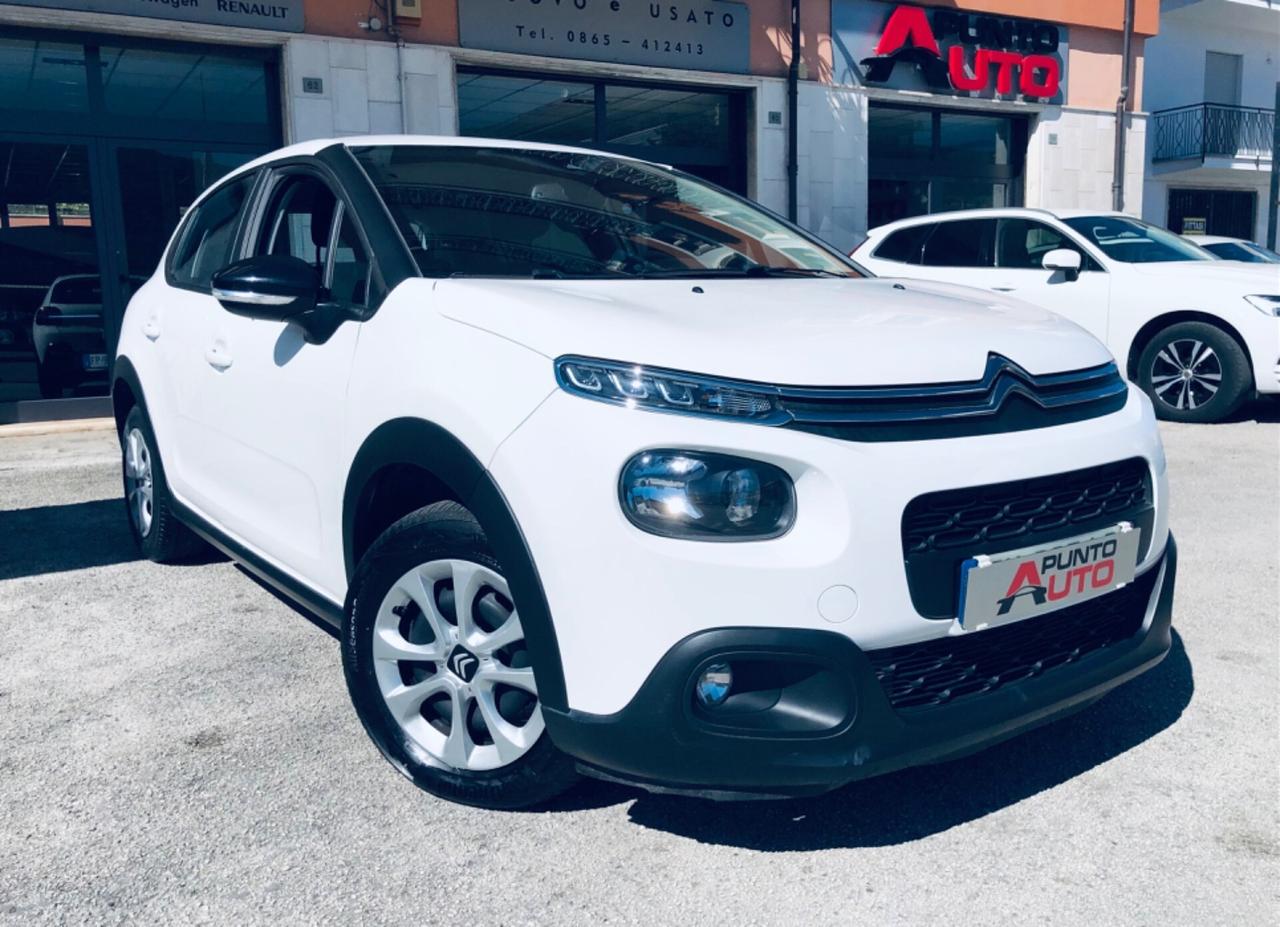 Citroen C3 PureTech 82 S&S 40mila km neopatentati