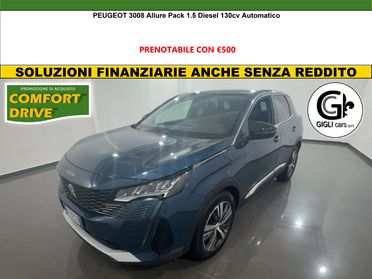 Peugeot 3008 II Allure Pack Diesel Automatico 1.5 bluehdi Cam Led