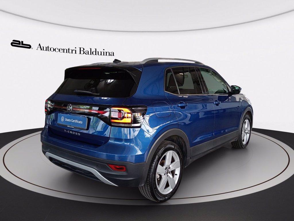 VOLKSWAGEN T-cross 1.0 tsi advanced 110cv del 2022