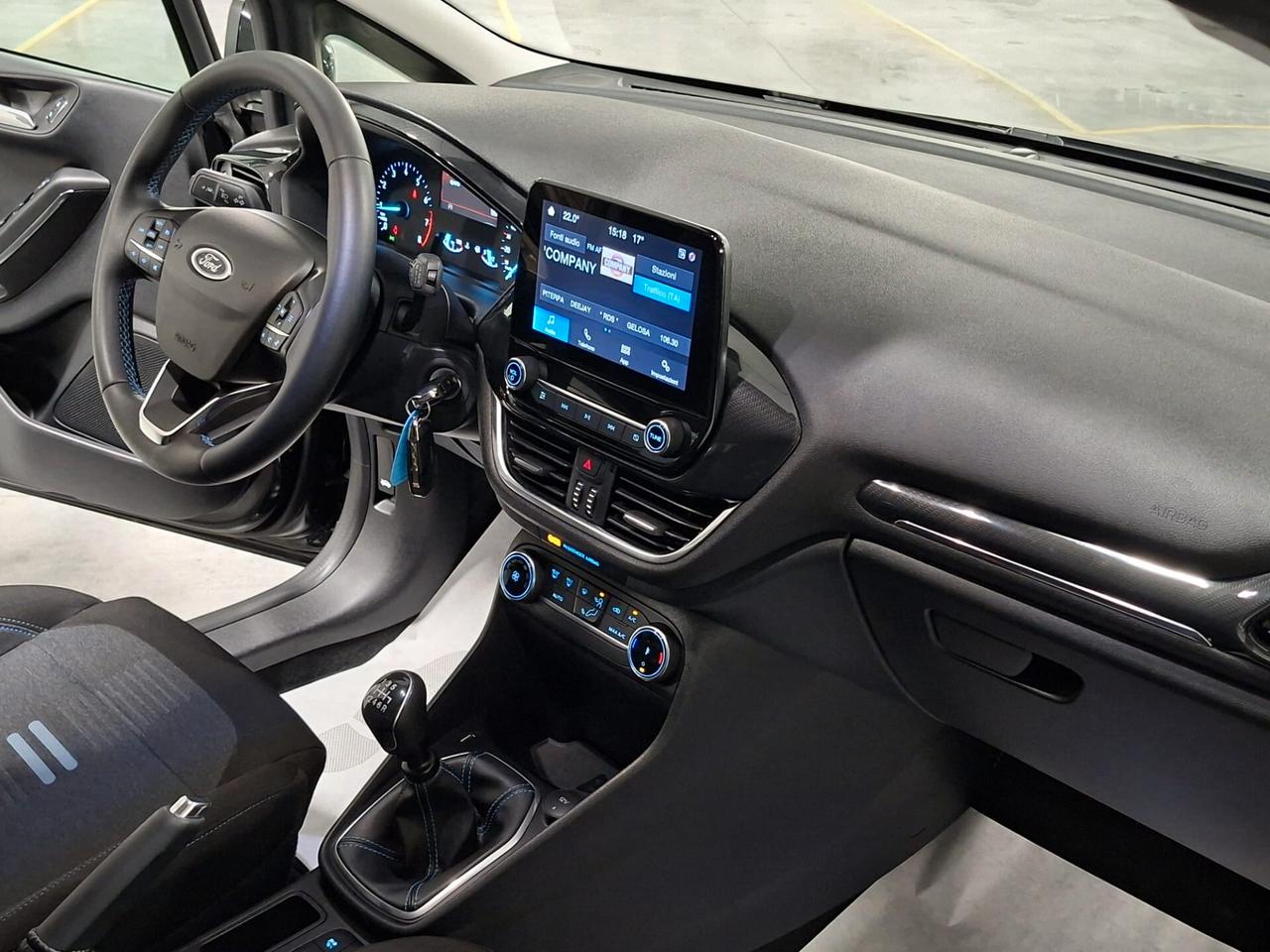 Ford Fiesta 1.0 Ecoboost Hybrid mhev 125CV Active 5 Porte