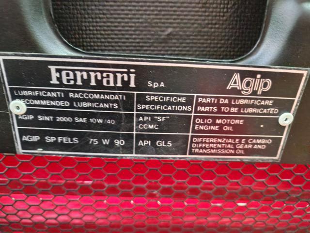 FERRARI 348 TS CV.300 ISCRITTA ASI