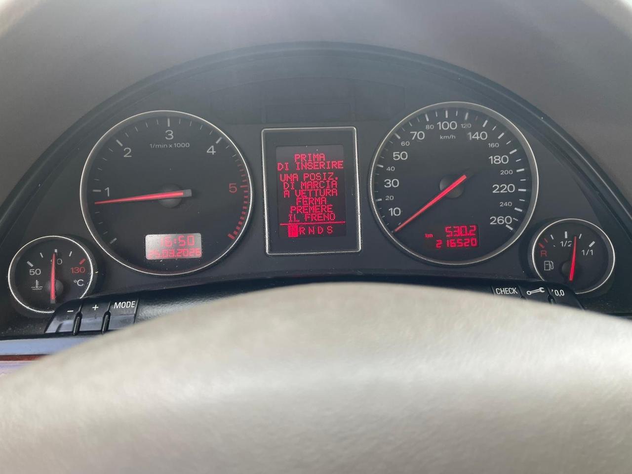 Audi A4 2.5 V6 TDI/180 CV cat quattro Automatica