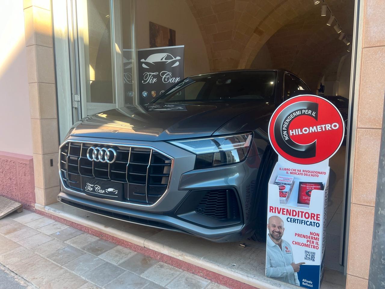 AUDI Q8 50 3.0 TDI MHEV S-LINE 286CV ALCANTARA NAVI CAM QUATTRO ANNO 2019