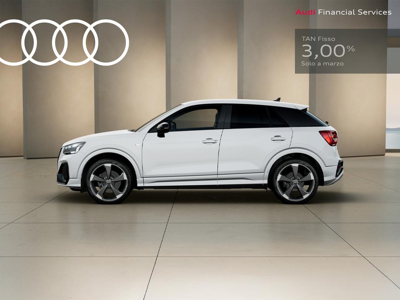 Audi Q2 30 2.0 tdi identity black