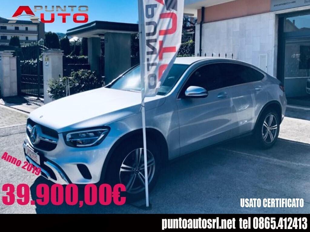 Mercedes-benz GLC 220 COUPE' PELLE -TELECAMERA 4Ma