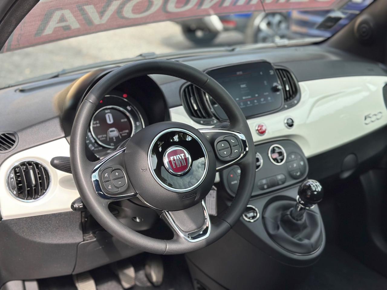 Fiat 500 Hybrid Clima Auto Tetto Pano PREZZO REALE!