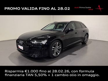 AUDI A6 AVANT 40 TDI MHEV S LINE EDITION QUATTRO S-TRONIC