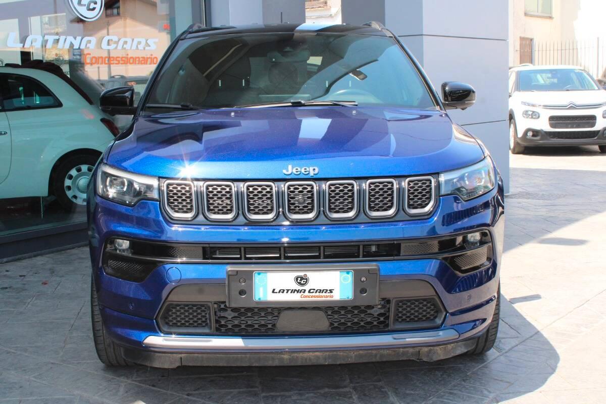 Jeep Compass 1.3 turbo phev S 4xe auto CV240 telecamera a 360°