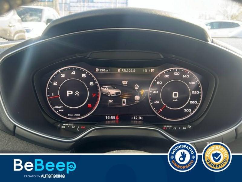 Audi TT COUPE 2.0 TFSI S LINE QUATTRO S-TRONIC