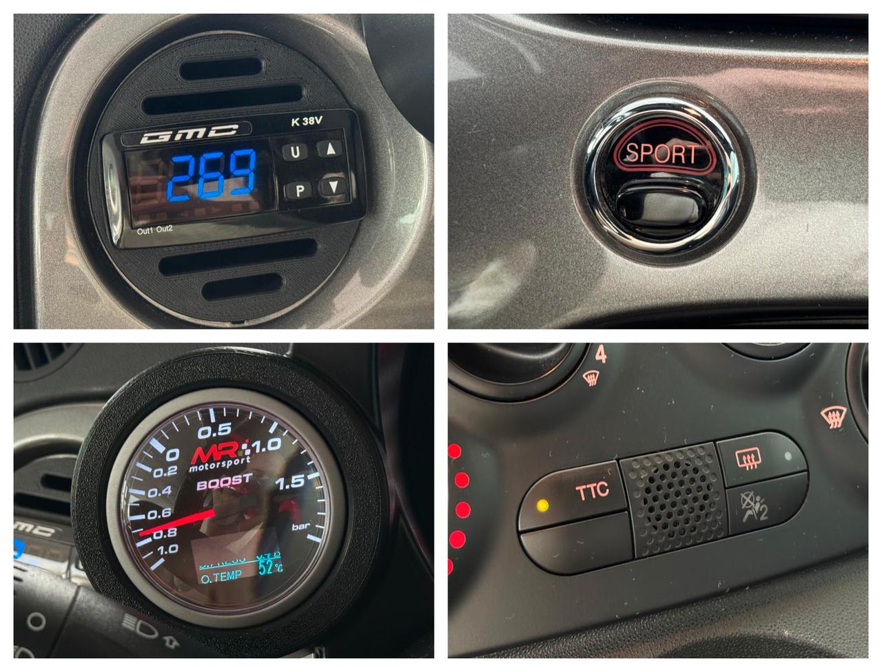 Abarth 595 1.4 t-jet turismo STAGE 3 260cv "MONZA PERFORMANCE"