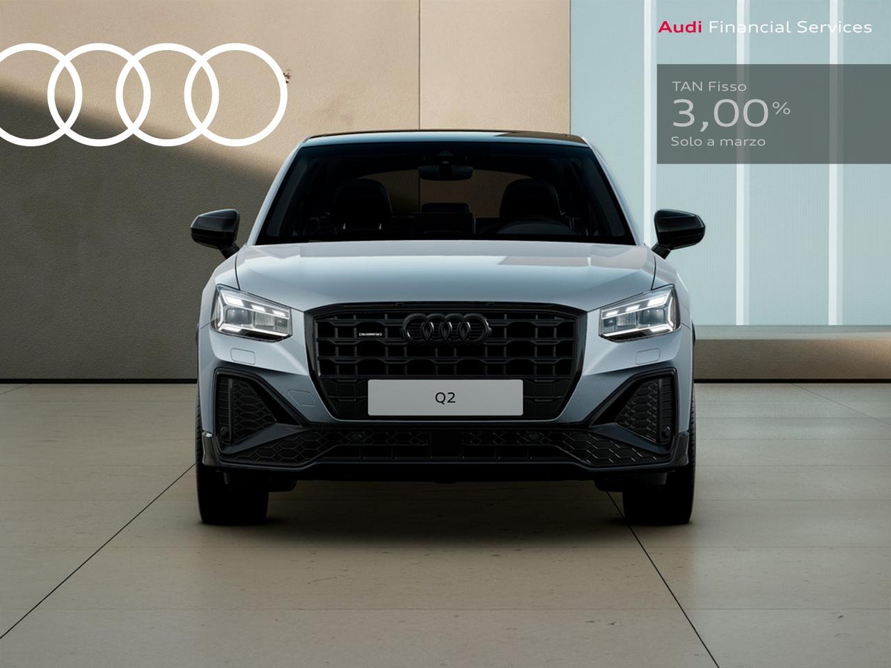 Audi Q2 40 2.0 tfsi identity black quattro s-tronic