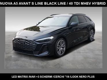 AUDI A5 Avant TDI204cv mHEV+Stronic S Line "19 Sline/Black