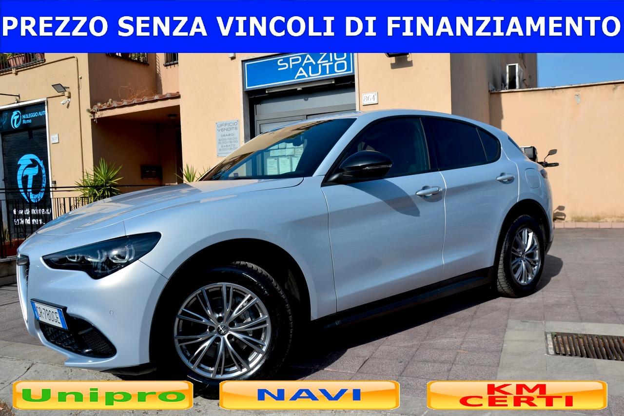 Alfa Romeo Stelvio 2.2 DIESEL 160CV AT8 UNIPRO' | PREZZO REALE SENZA VINCOLI | ITALIANA E FATTURABILE GARANZIA 12M!