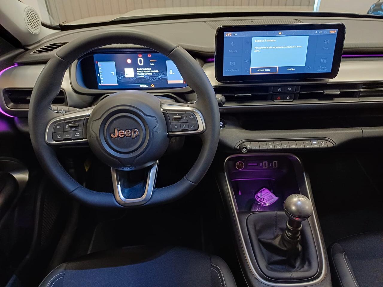 Jeep Avenger 1.2 Turbo 100 CV Summit