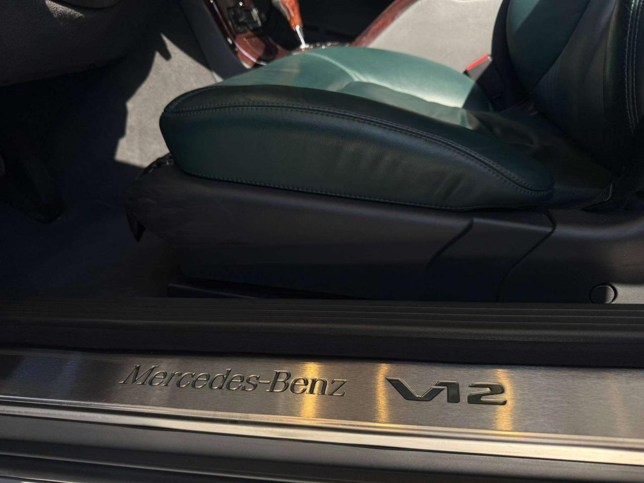 Mercedes-Benz CL 600 COUPE' V12 367 CV AUTOMATICA TETTO - TELEFONO - DA COLLEZIONE UNICA
