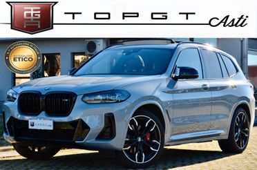 BMW X3 XDRIVE M40d MHEV 48V 340cv AUTO, GARANZIA UFF BMW, SERVICE BMW, UFF ITALIANA, TETTO, MBRAKES, FARI FULL LED, RETROCAMERA, 21", PERMUTE