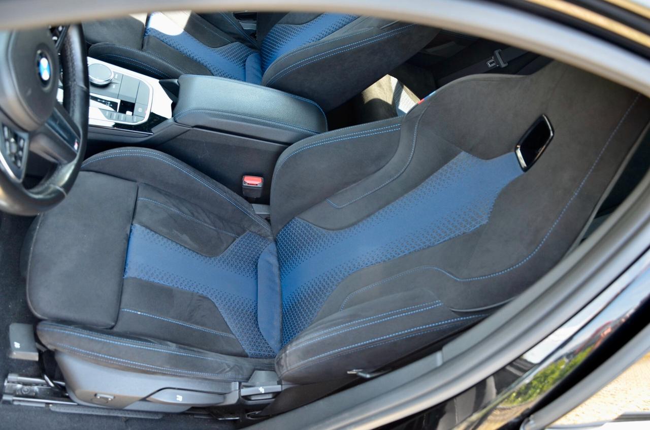 BMW 118d MSPORT 5p 150cv AUTO, SERVICE UFF BMW, UNICOPROP, UFF ITALIANA, PACCHETTO SERVICE, 19", SEDILI A GUSCIO, APPLE ANDROID, PERMUTE