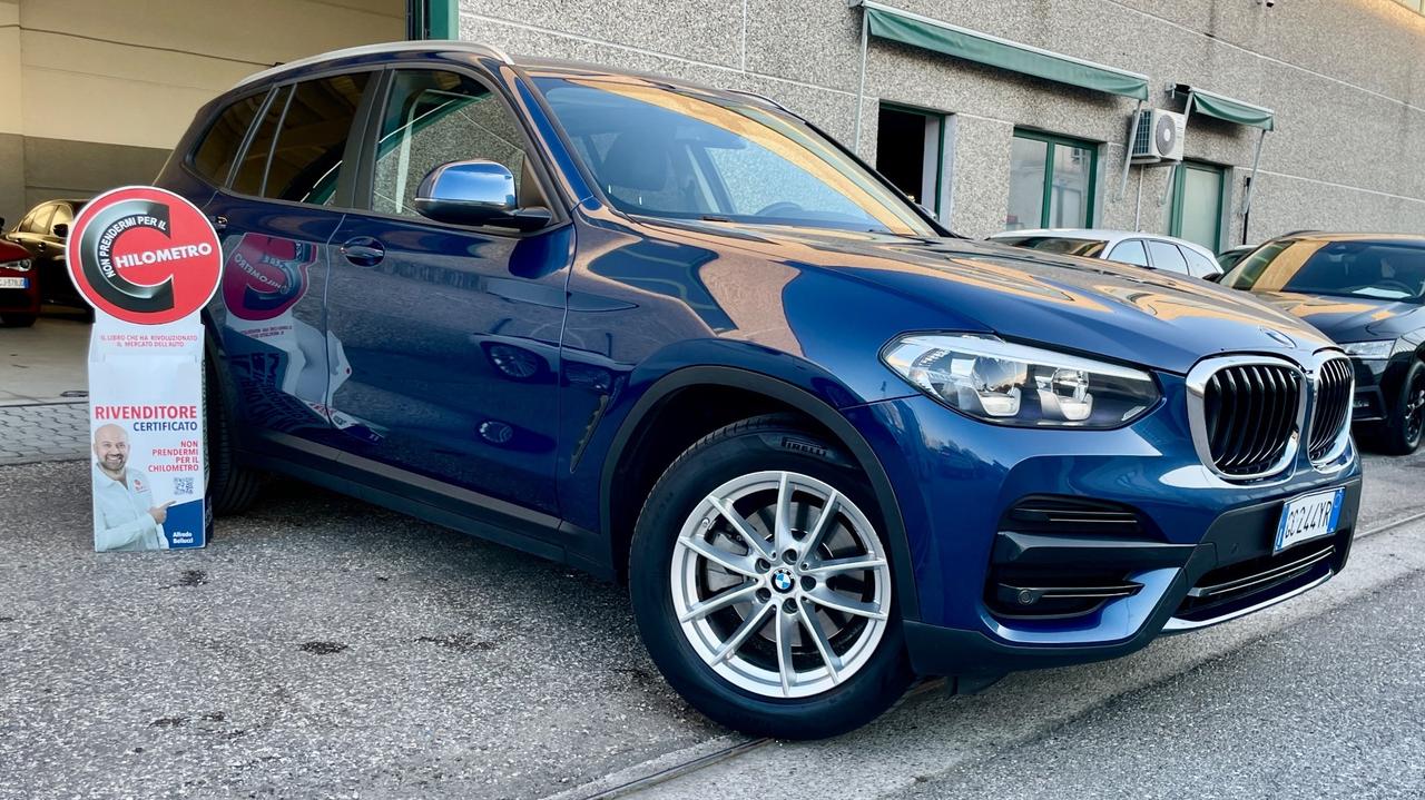 BMW X3 XDRIVE20D 48V 2.0 BUSINESS ADVANTAGE 190CV - FULL LED, TETTO, CAR PLAY
