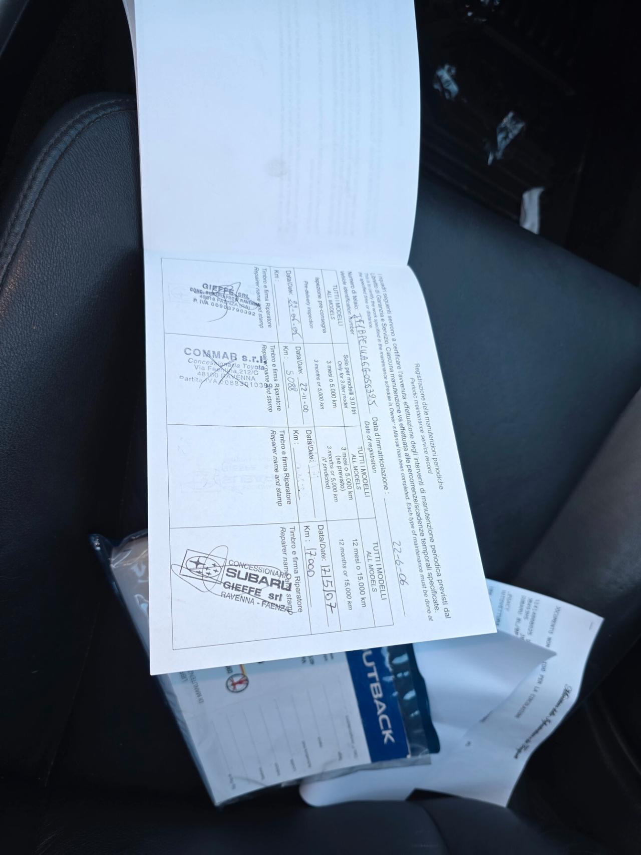 Subaru OUTBACK 3.0R 24V AT ZN