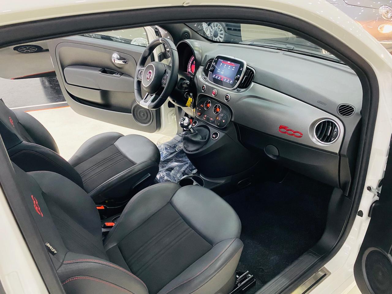 Fiat 500 1.0 Hybrid Sport Navy CarPlay Tetto Pano