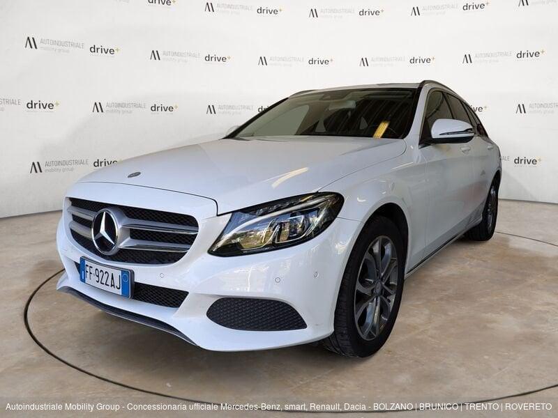 Mercedes-Benz Classe C 200 D S.W. AUTOMATIC AVANTGARDE ''VETRY PRIVACY, SENSORI DI PARCHEGGIO, CERCHI IN LEGA''