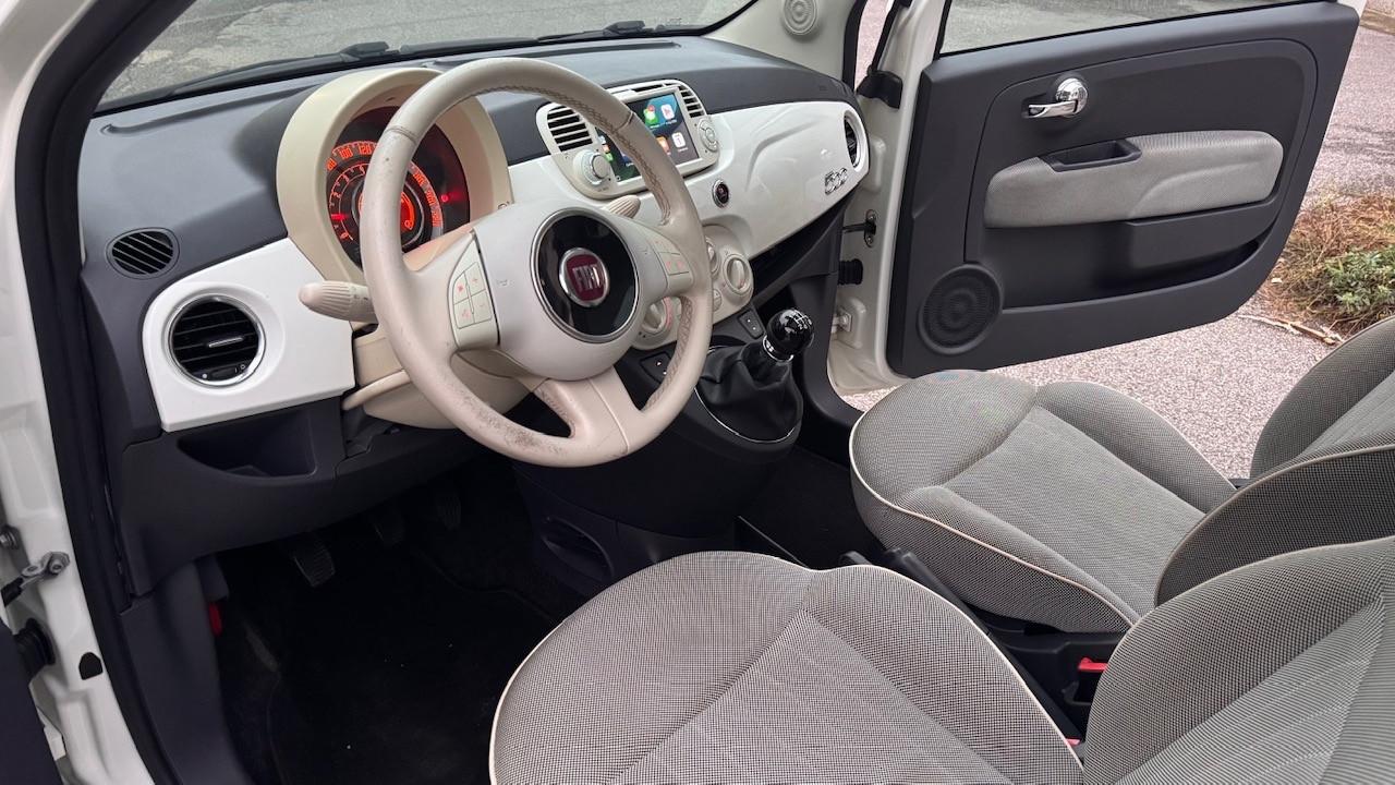 Fiat 500 1.2 Lounge Unico proprietario euro 6