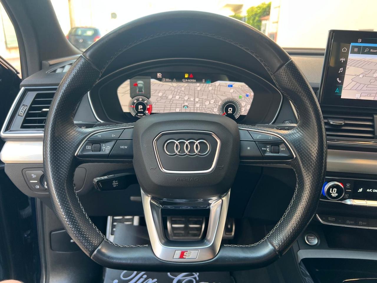 AUDI Q5 2.0 TDI 204CV MHEV S-LINE PLUS QUATTRO PELLE NAVI CAM ANNO 2021