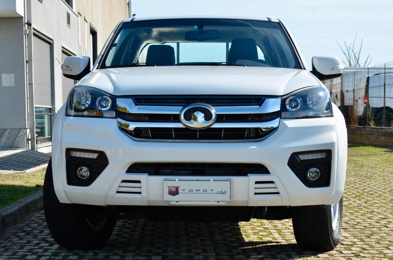 GREAT WALL STEED DC 2.4 PREMIUM GPL 4WD 150cv, AUTO PRIVATA, NO IVA, UNICOPROPRIETARIO, EURO 6D, UFF ITALIANA, NAVI, RETROCAMERA, PERMUTE