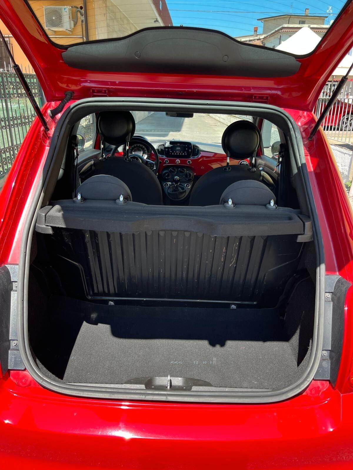 Fiat 500 1.0 Hybrid Red