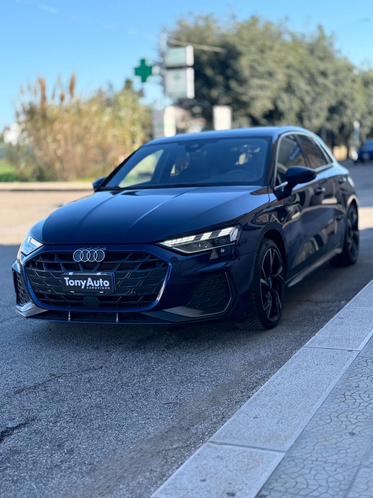 Audi A3 SPB 35 TDI S tronic line edition PACCHETTO LUCI SOFFUSE,APPLE CARPLAY,NAVI,TELECAMERA,FARO MATRIX