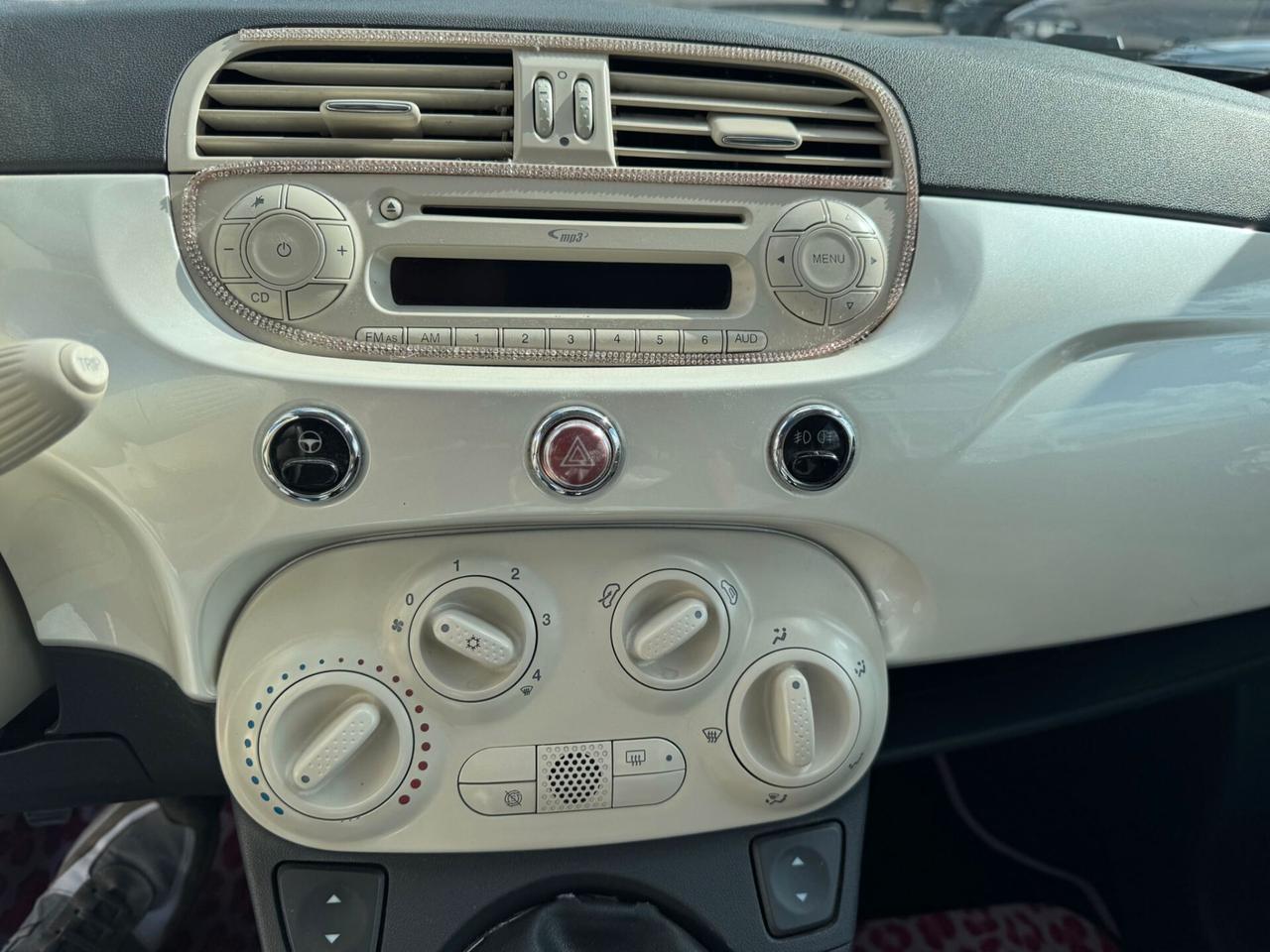 Fiat 500 1.2 benzina 2010 tetto blutooth