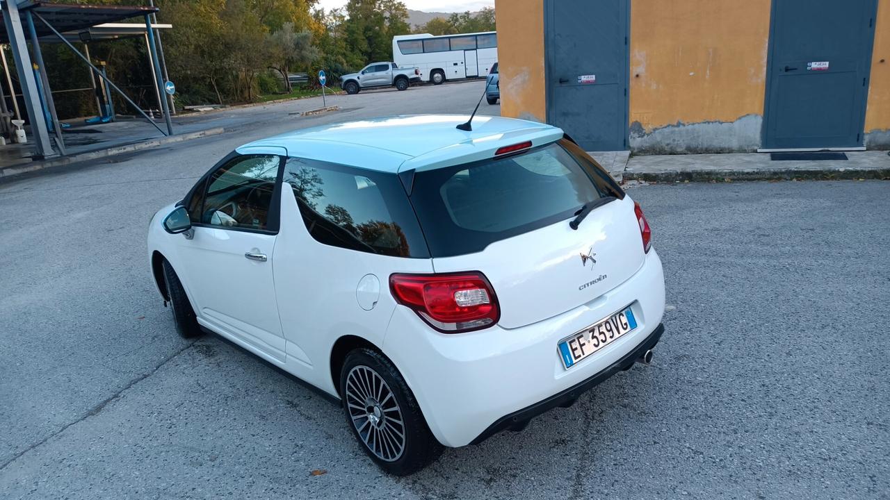 Citroen DS 3 diesel 70 cavalli bicolore