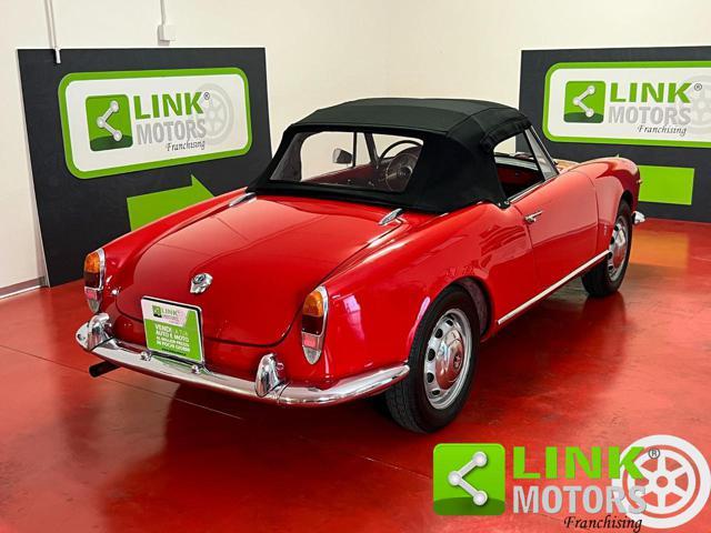 ALFA ROMEO Giulietta SPIDER 1.3 1962 - TARGA ORO con HARDTOP