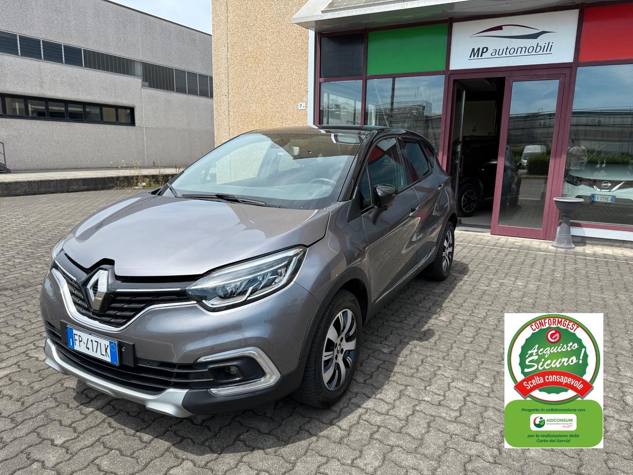 Renault Captur dCi 90 CV Energy Intens, EURO 6B, OK NEOPATENTATI