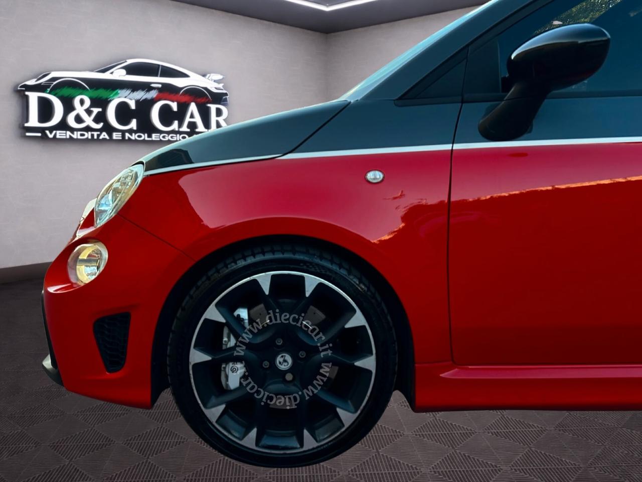 Abarth 595 1.4 Turbo T-Jet 180 CV MTA Competizione TETTO XENO PDC AUDIO BEATZ ANTIFURTO PELLE TAGLIANDI UFFICIALI