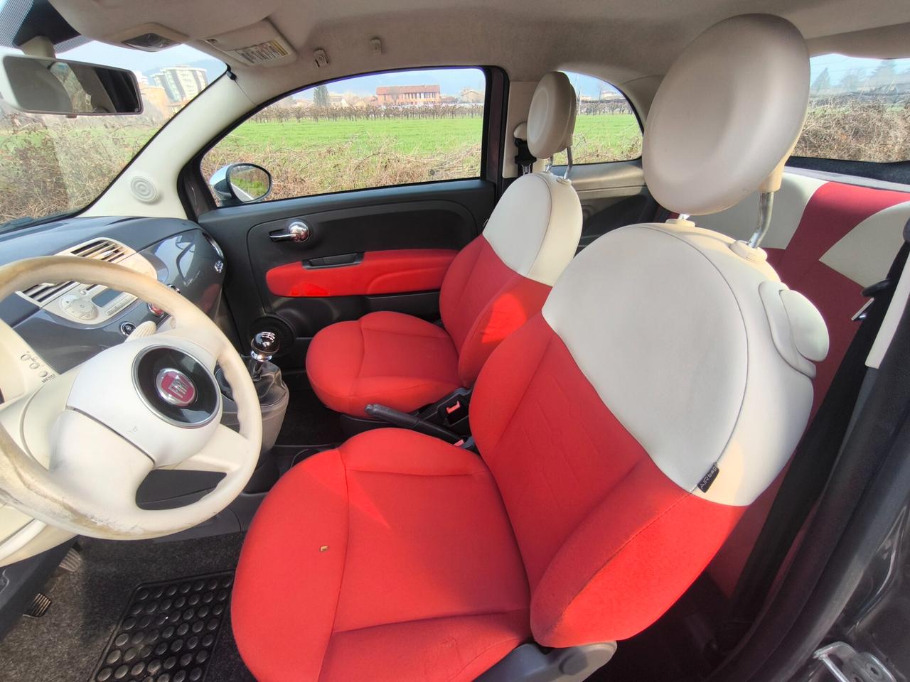 FIAT 500 1,2 BENZINA LOUNGE- OK NEOPATENTATI