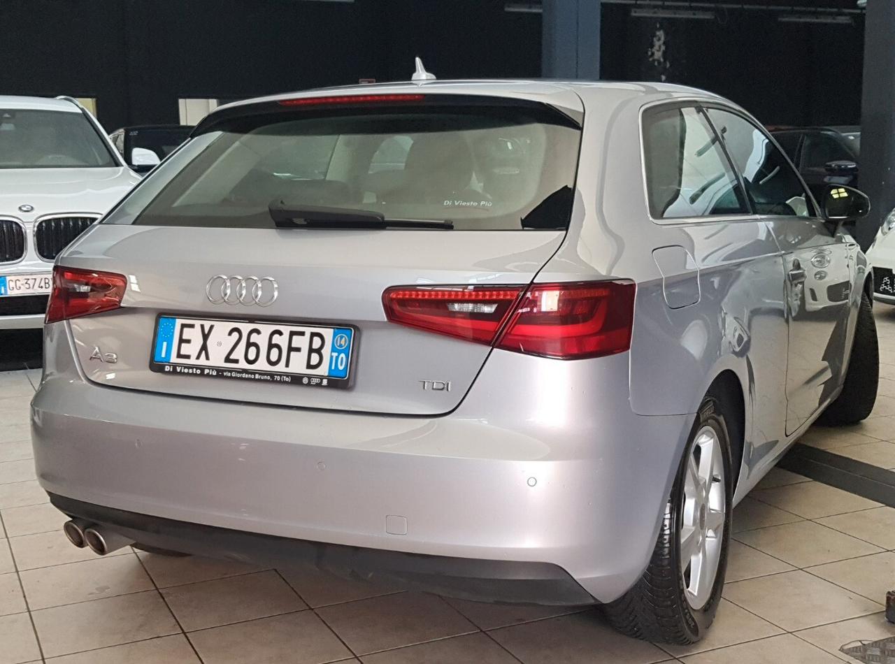 AUDI A3 2.000 TDI 150cv 3porte Km135.000