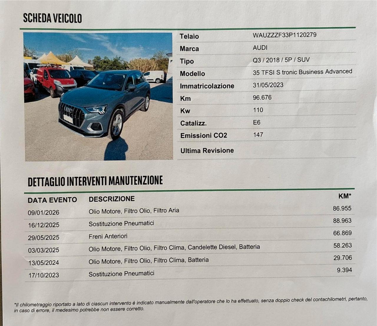 Audi Q3 35 TFSI Business Advanced