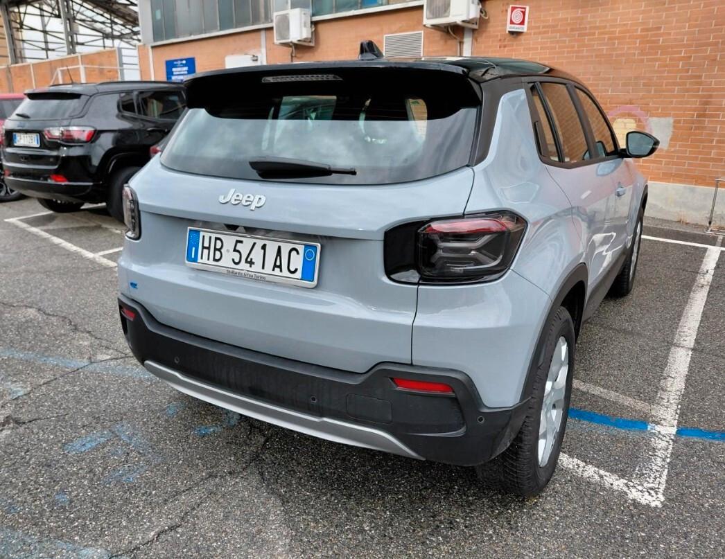 Jeep Avenger BEV Altitude 156cv PREZZO REALE