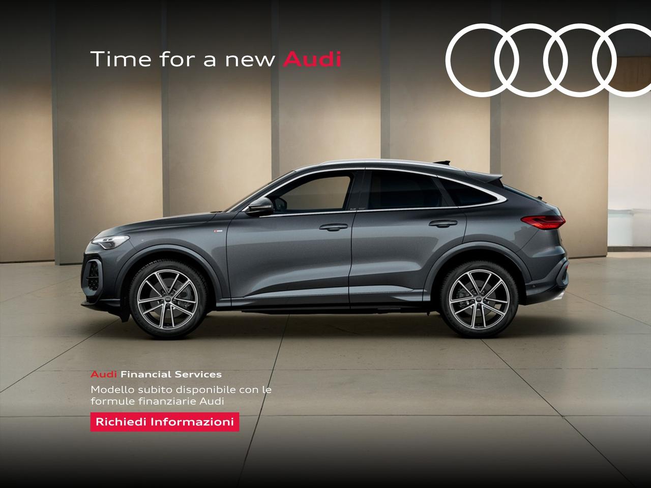 Audi Q5 sportback 2.0 tdi mhev+ s line edition quattro 204cv s-tronic