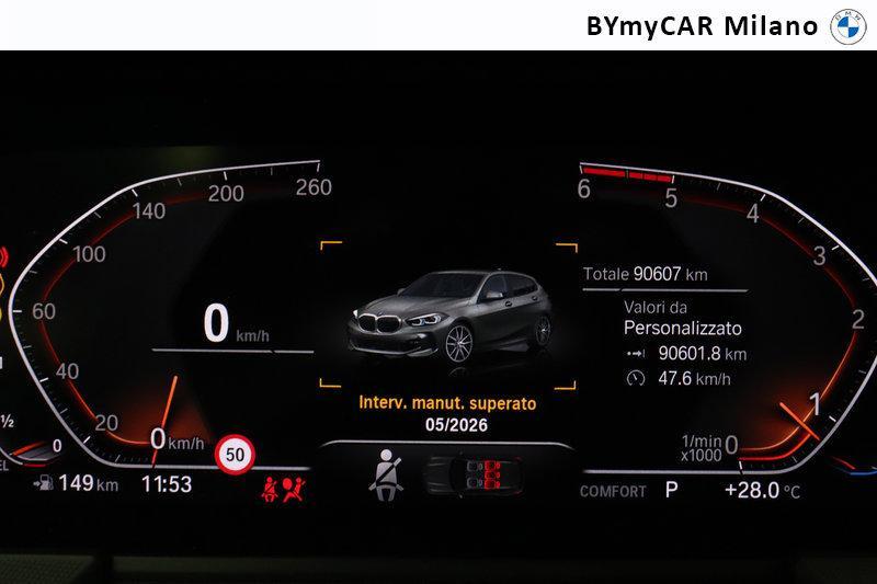 BMW Serie 1 5 Porte 118 d SCR Advantage Steptronic