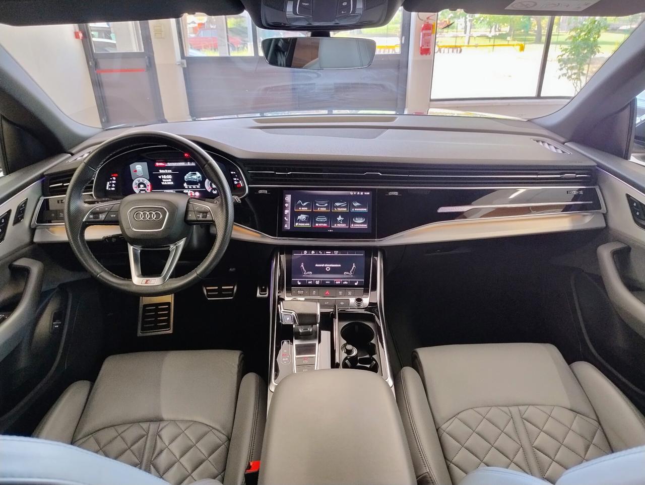 Audi Q8 50 3.0 tdi mhev S-LINE quattro SEDILI LUCI AMBIENT