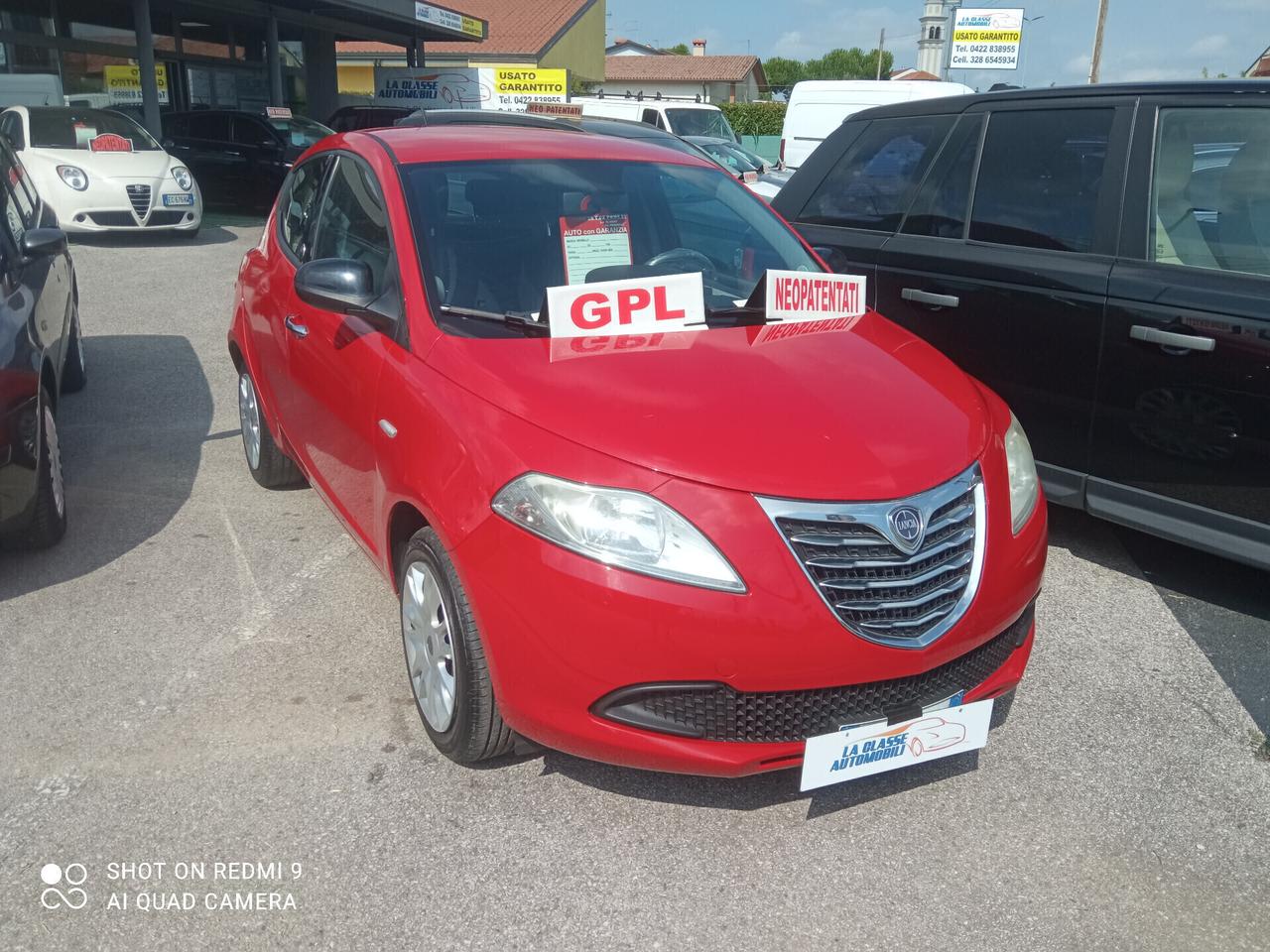 Lancia Ypsilon 1.2 69 CV 5 porte GPL Ecochic Gold