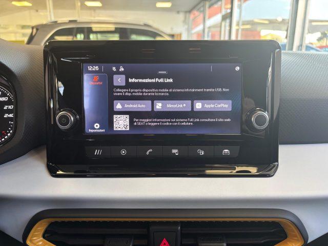 SEAT Arona 1.0 TGI 90CV *UNICO PROP.*APPLE-ANDROID*SENSORI*