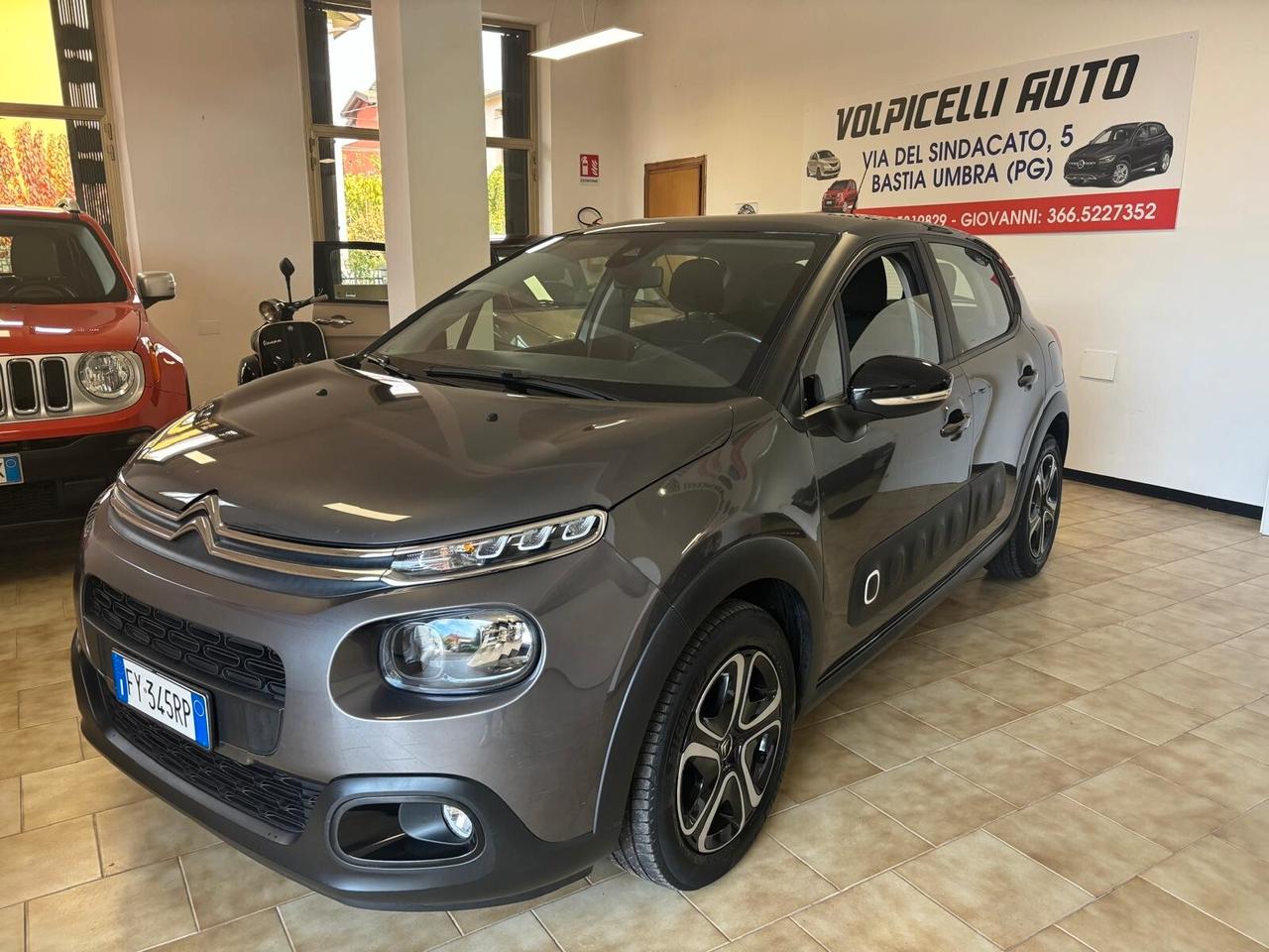 CITROEN C3 ANNO 2019 BZ 1.2 ADATTA NEOPATENTATI KM 63 MILA