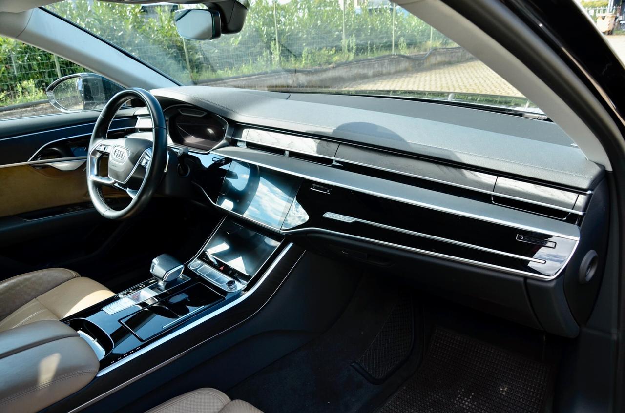 AUDI A8 50 3.0 tdi MHEV QUATTRO 286cv TIPTRONIC, PRIMA VERNICE, IVA ESPOSTA, UFF ITALIANA, SERVICE AUDI, EURO 6D, PERMUTE