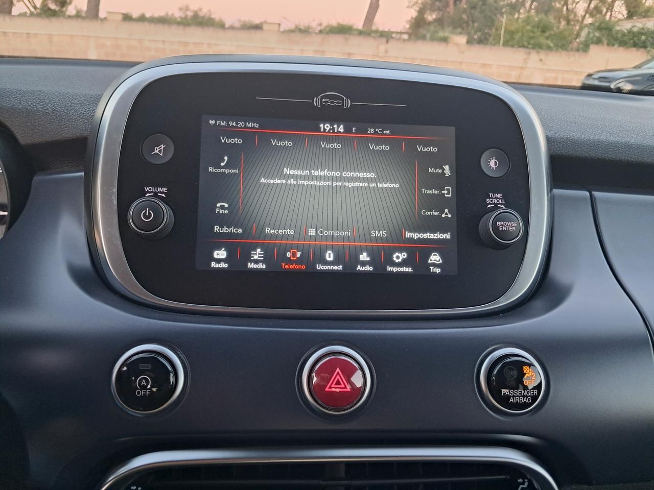 Fiat 500X 1.3-Mtj 95CV- CLIMA*CRUISE*LED